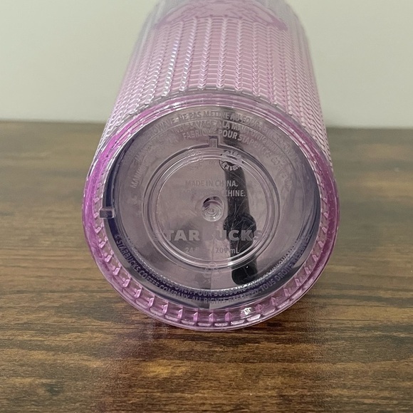 Starbucks Summer 2021 Blue & Pink Grid Venti Tumbler - Picture 3 of 6